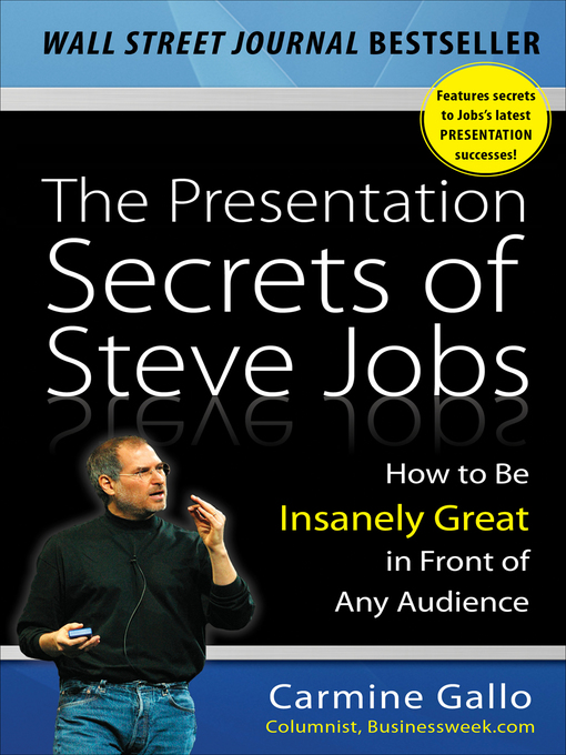 Carmine Gallo 的 The Presentation Secrets of Steve Jobs 內容詳情 - 可供借閱